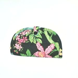 Vera Bradley Floral Coin Key Holder Small Purse